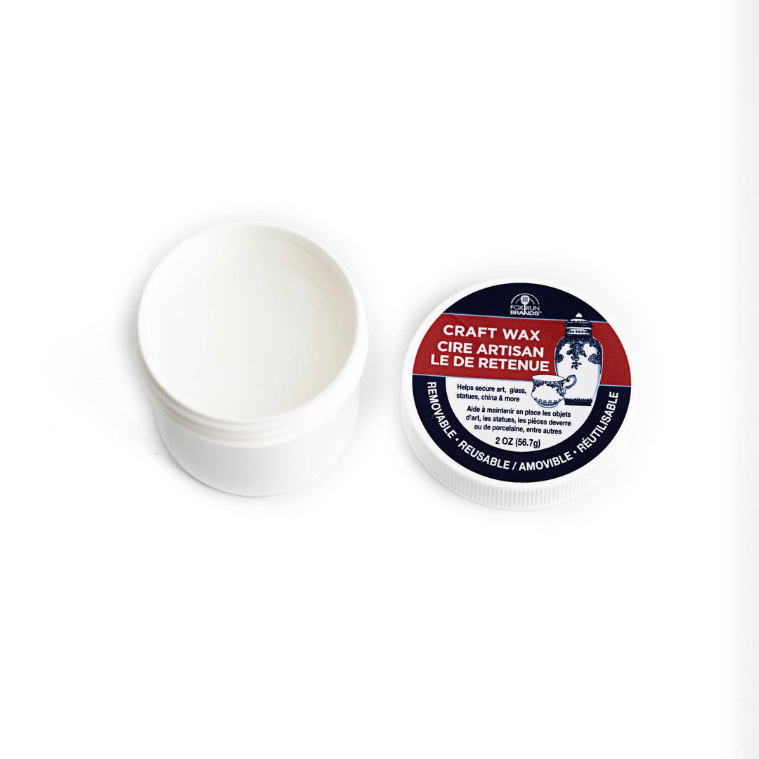Fox Run Craft Wax, 2 Ounces of Removable Museum Grade Putty