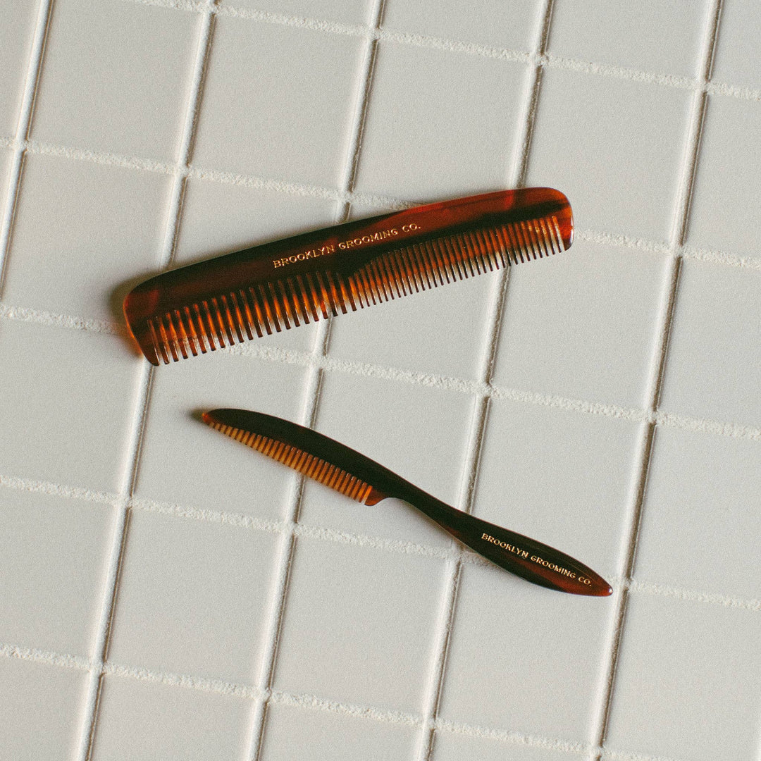 Plastic Free Mustache Comb