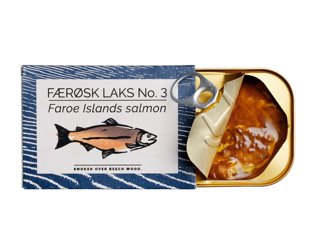 Fangst Færøsk Laks No.3 Smoked Salmon Over Beech Wood 110g