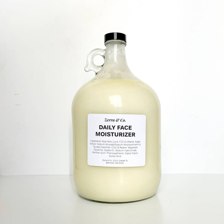 Face Moisturizer | Zerra & Co - Bulk Refill
