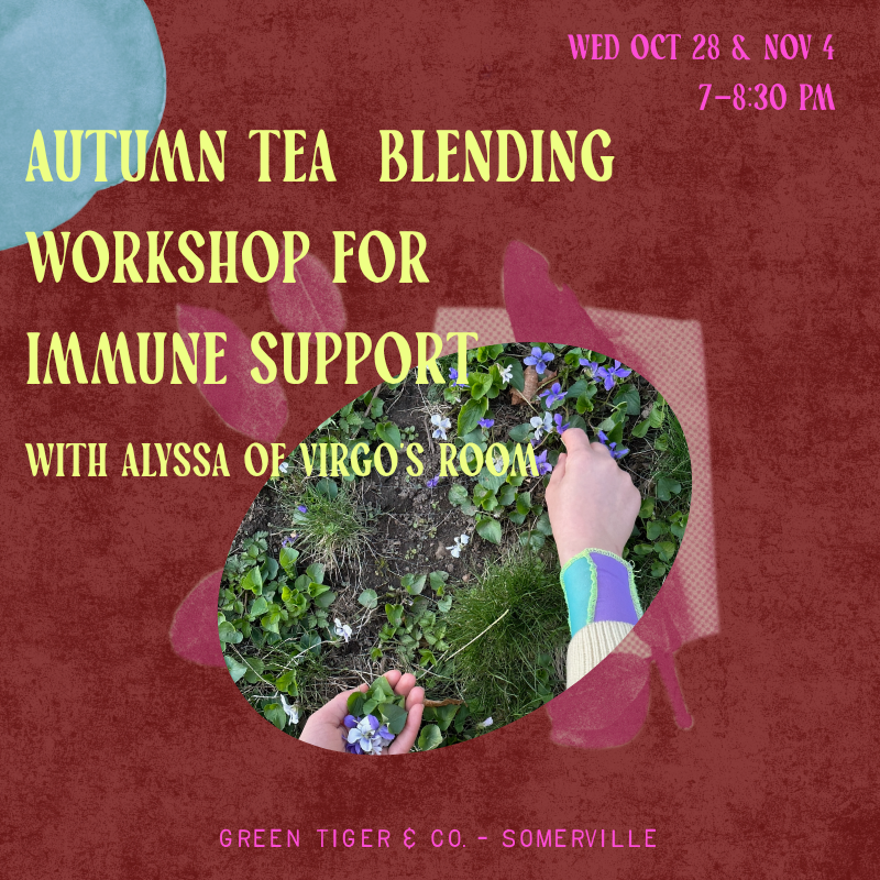 Autumn Tea Blending Workshop for Immune Support
