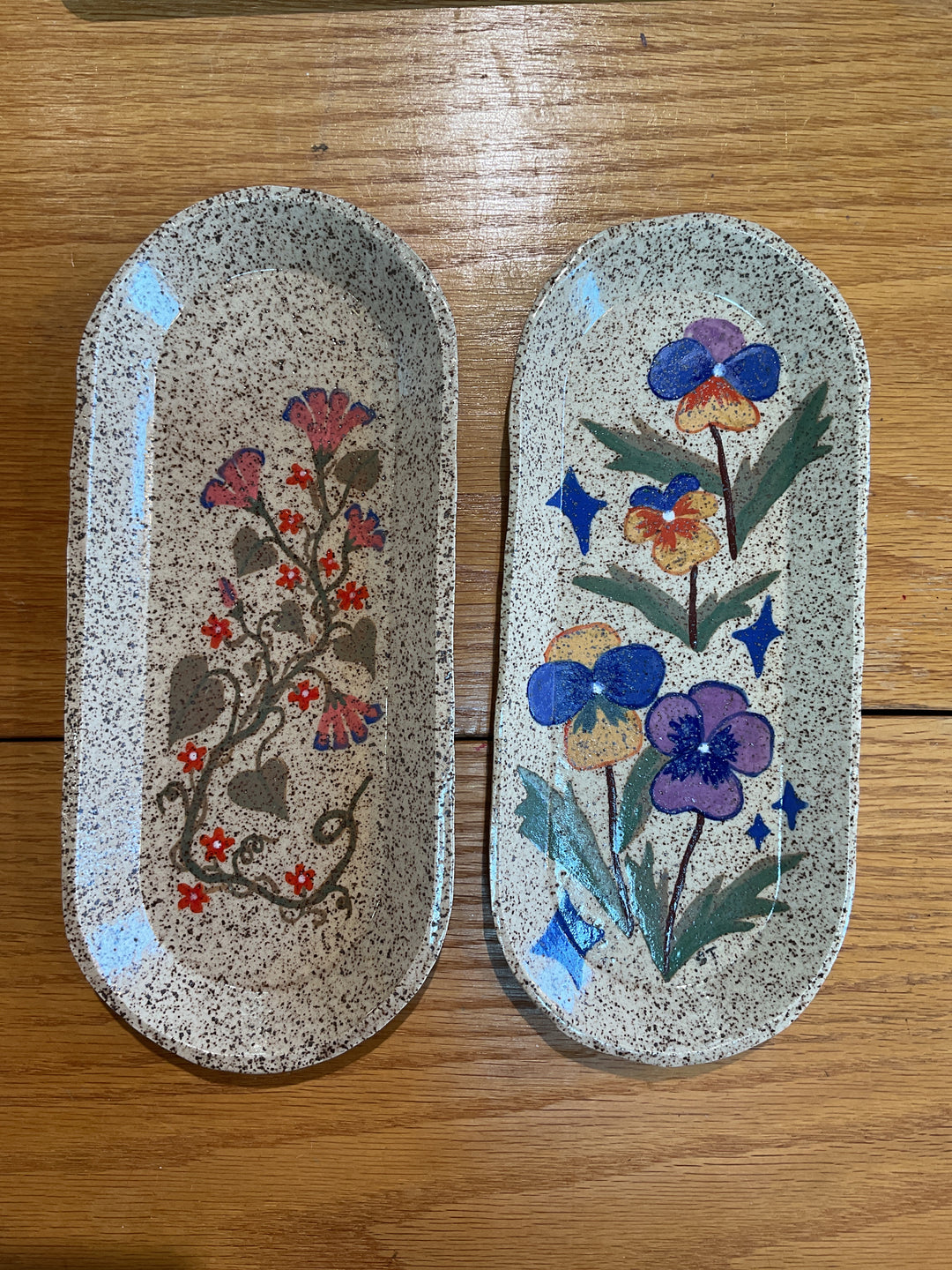 Hand Painted Ceramic Dishes