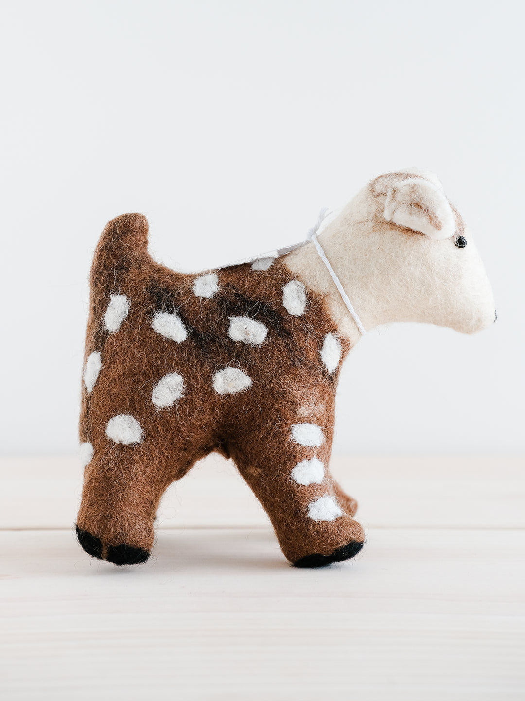 Hand Felted Spotted Deer