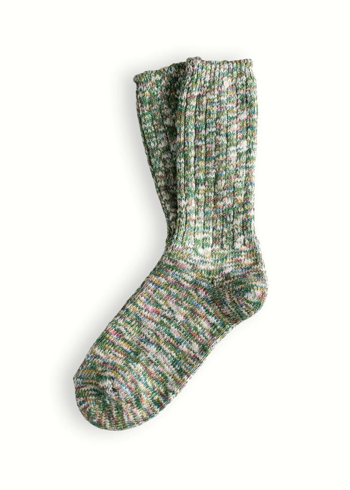 Flamme Collection - Glint Green Socks