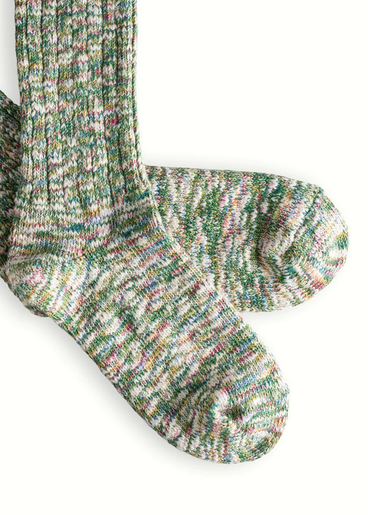 Flamme Collection - Glint Green Socks