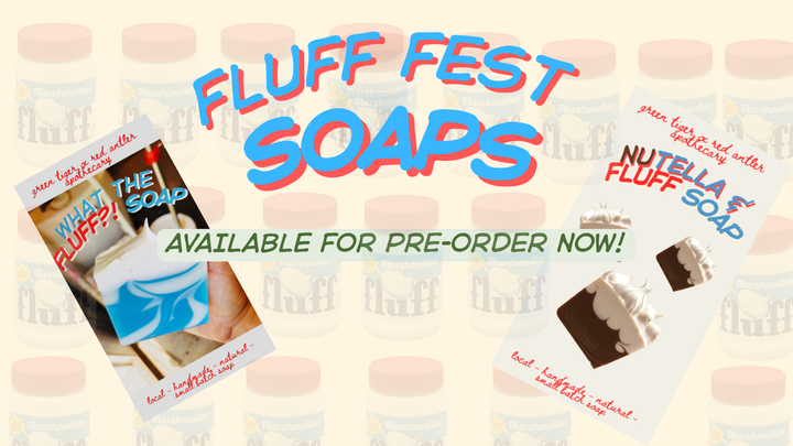 Pre-order now: Fluff Special Natural Soaps! GT&Co. x Red Antler