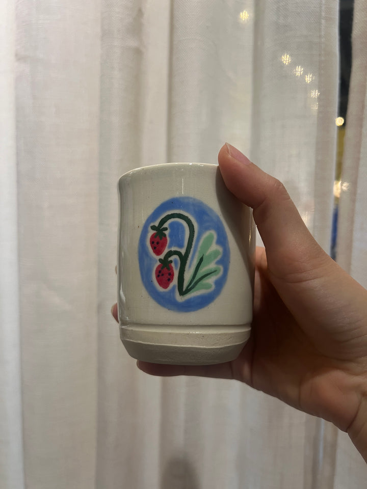 Strawberry Cup by Sahar Tariq