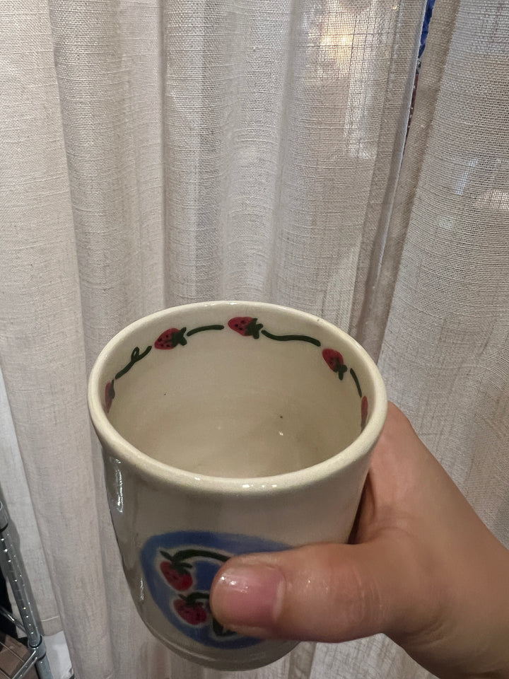 Strawberry Cup by Sahar Tariq