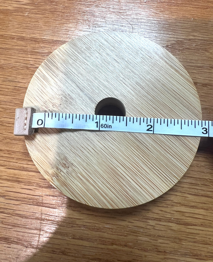 Bamboo Jar Straw Lid - Multi Sizes