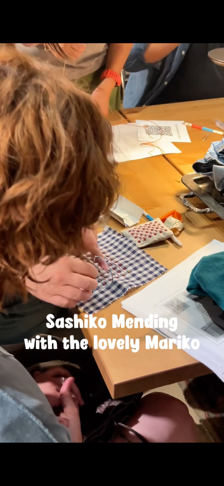 Learn Sashiko Mending