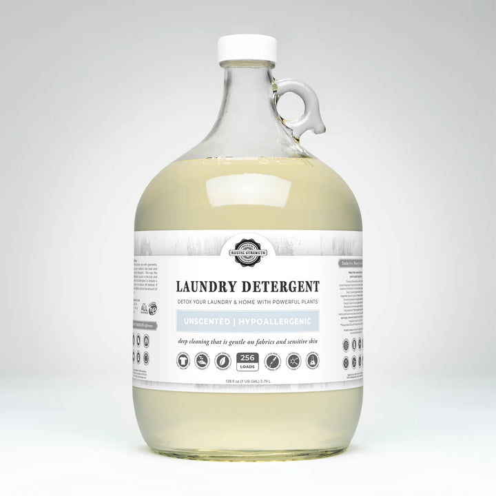 Rustic Refillable Laundry Detergent Liquid | Rustic Strength - Bulk Refill – Green Tiger ...