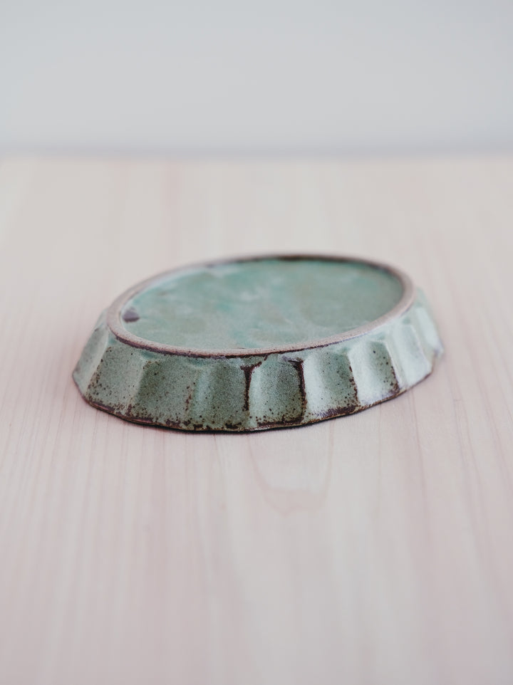 Pleats Oval Small Plate