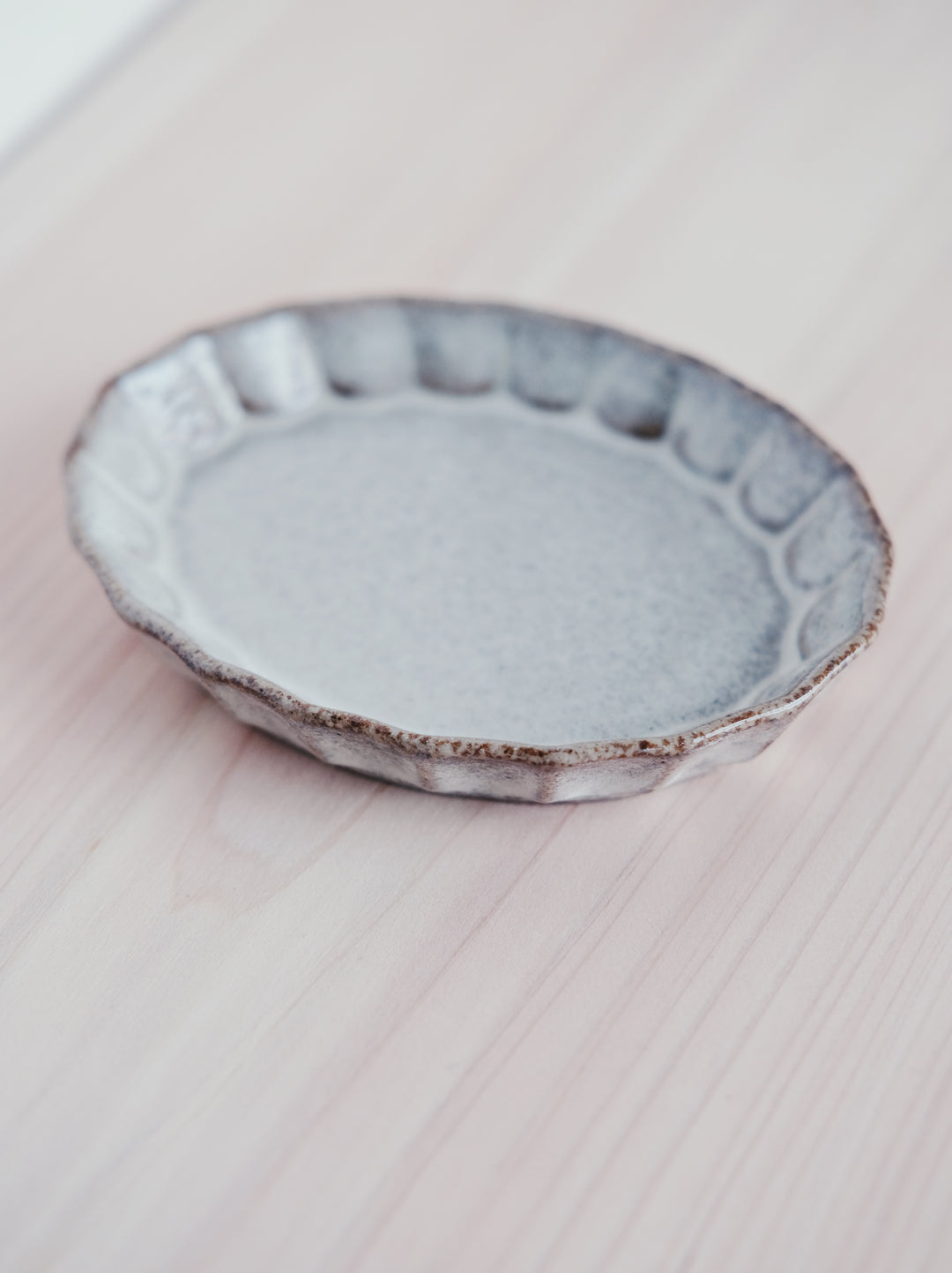 Pleats Oval Small Plate