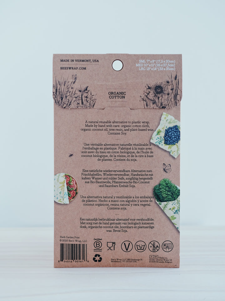 Assorted 3 Pack Plant-based Food Wrap