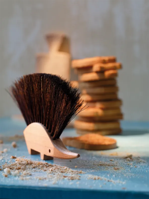 Hedgehog Table Brush