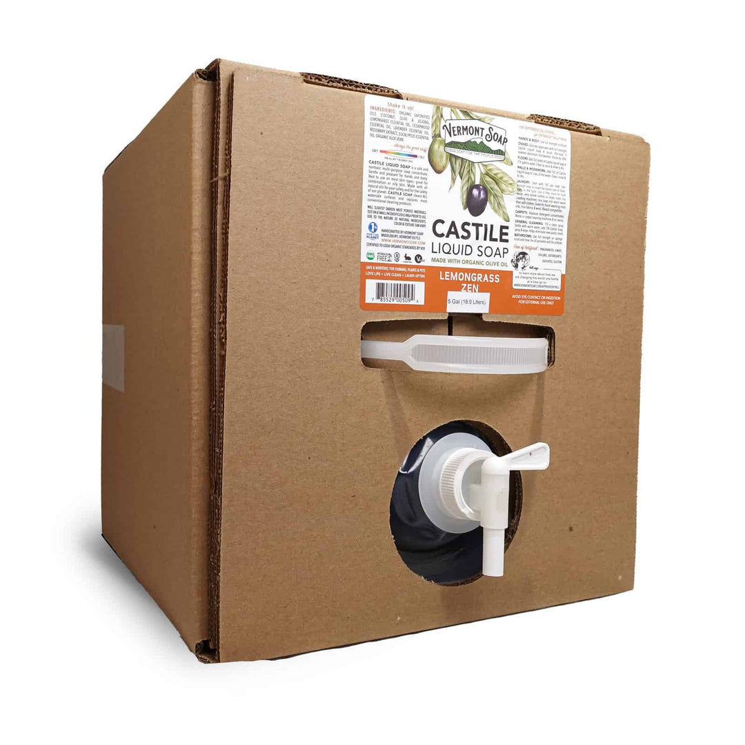 Castile Liquid Soap | Vermont Soap - Bulk Refill