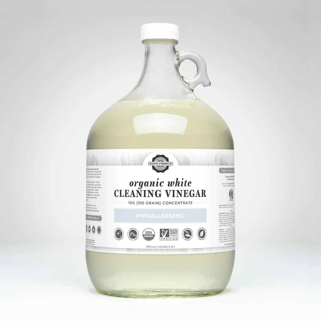 Rustic Refillable Organic Cleaning Vinegar 100 Grain | Rustic Strength - Bulk Refill ...