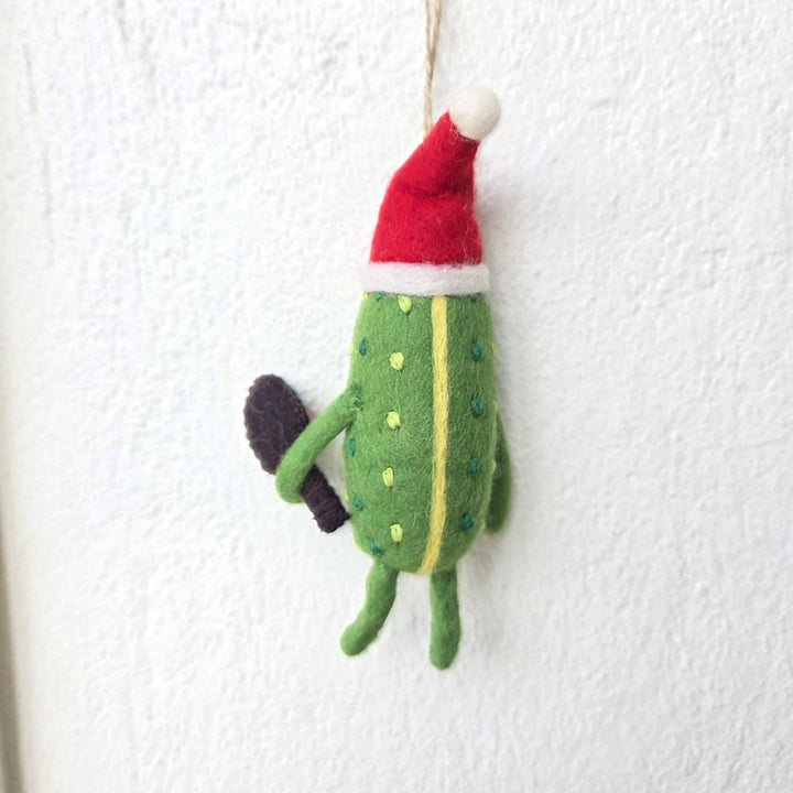Pickle Pickleball Ornament