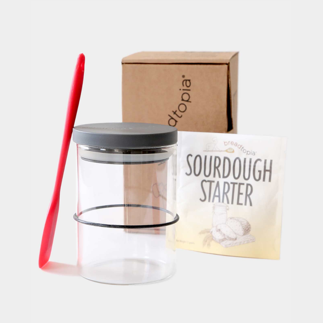 Breadtopia Sourdough Starter Kit with Jar and Tools