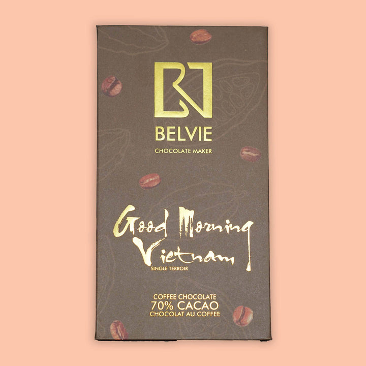 Belvie Dark Chocolate Bar Coffee GMV 70% (Single Origin)