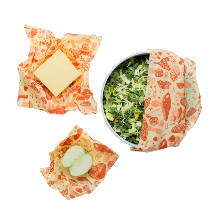 Bee's Wrap Assorted 3 Pack - Mushroom Magic, Limited Edition