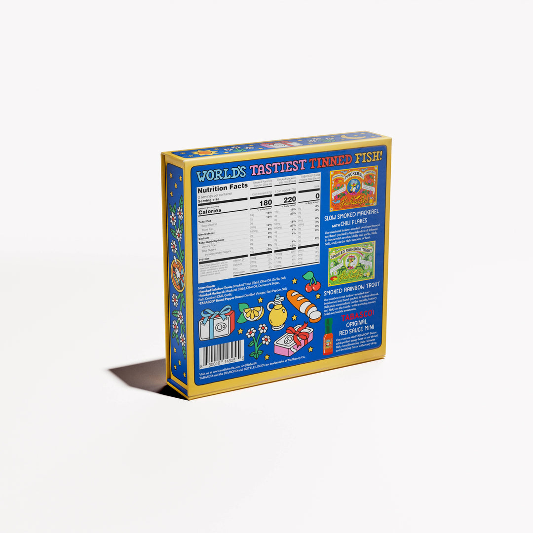 Tinned Fish & Hot Sauce Gift Set