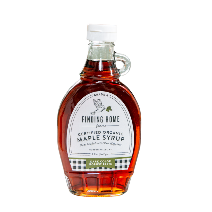NEW 100 % Pure Organic Maple Syrup 8 oz. Classic Bottle