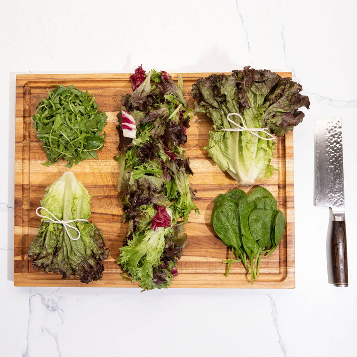 The Leafy Greens Bag – Reusable Linen Produce Bag