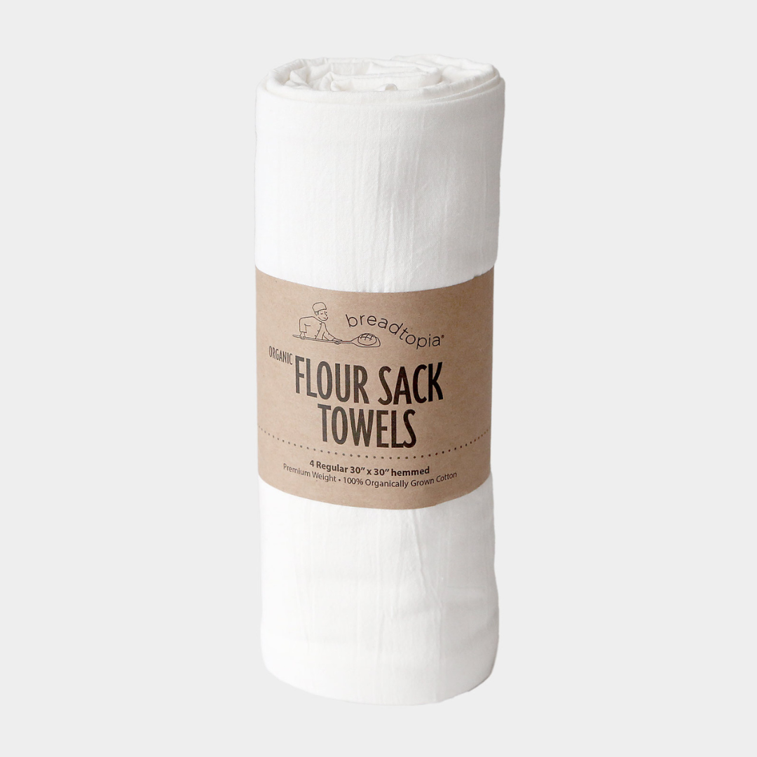 Organic Cotton Flour Sack Towels | Set of 4