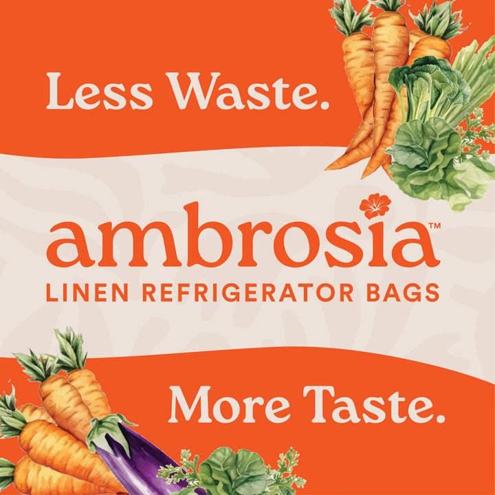 The Vegetable Bag – Reusable Linen Produce Bag