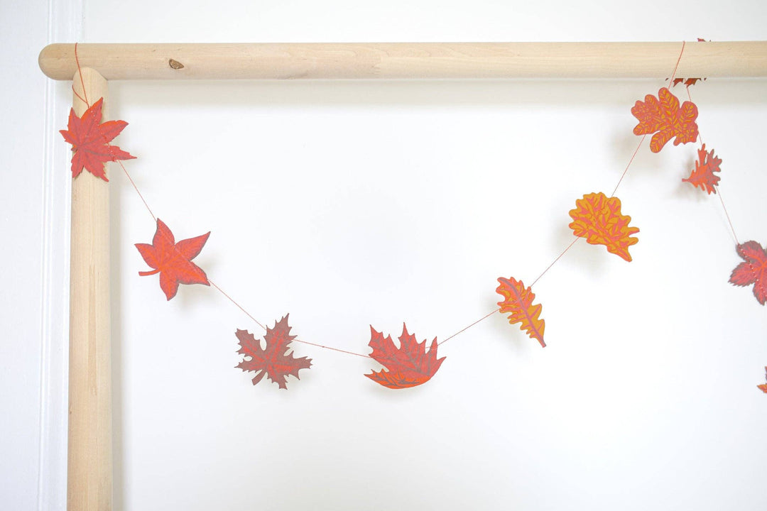 AUTUMN LEAVES SEWN GARLAND