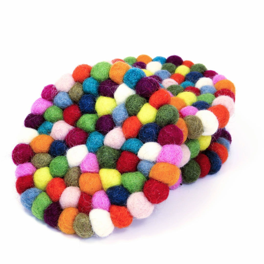 Wool Coasters - Set of 4