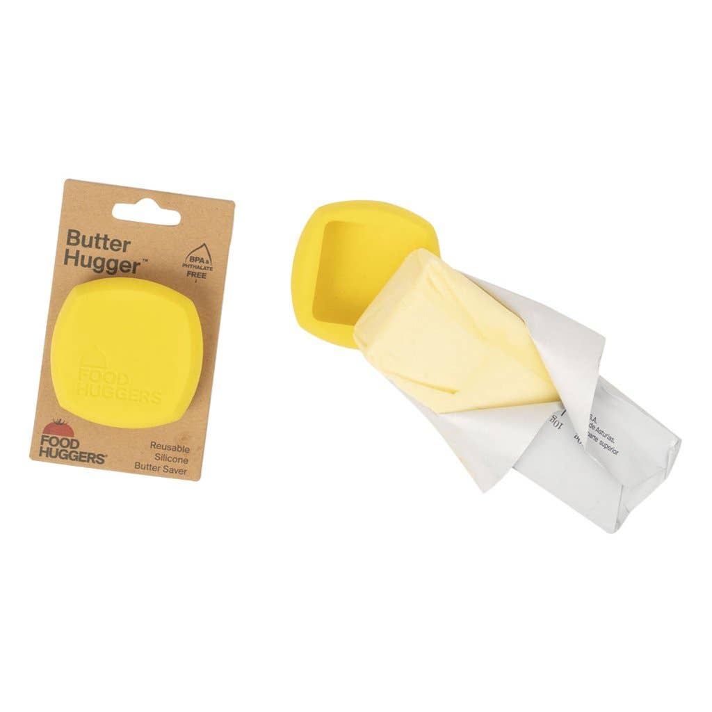 Reusable Silicone Butter Saver – Yellow