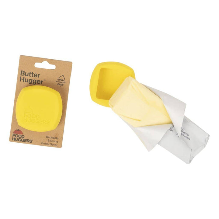 Reusable Silicone Butter Saver – Yellow