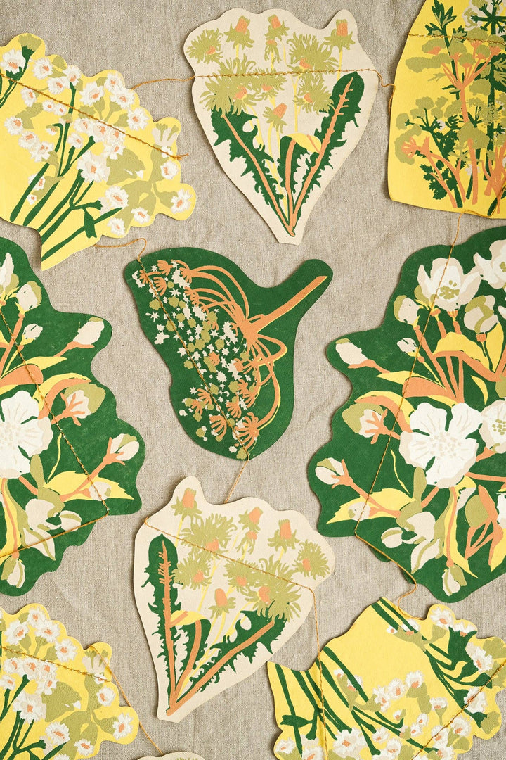 Spring Blooms Sewn Garland