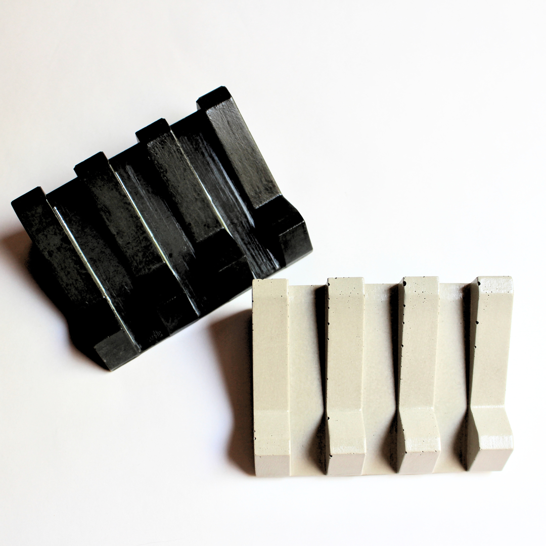 Self-Draining Soap Dish