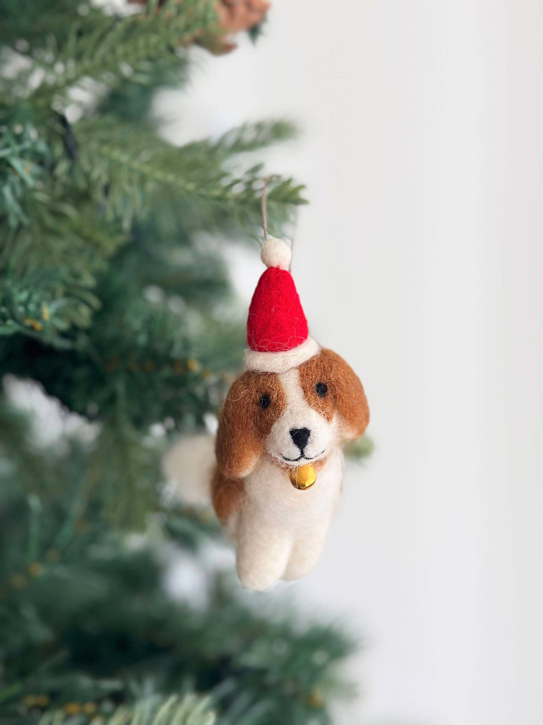 Cavalier King Charles Spaniel Felt Ornament