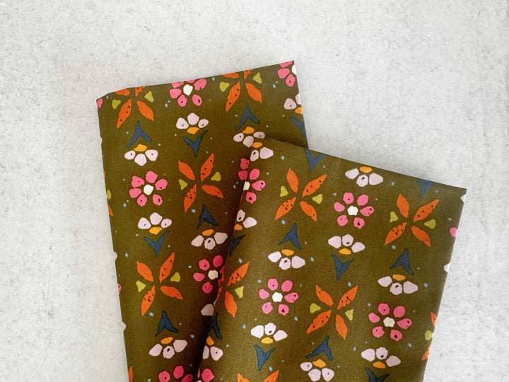 Harvest Wildflower Cloth Napkins