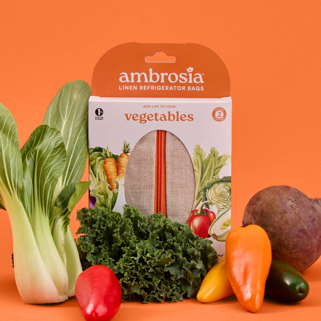 The Vegetable Bag – Reusable Linen Produce Bag