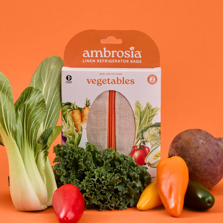 The Vegetable Bag – Reusable Linen Produce Bag