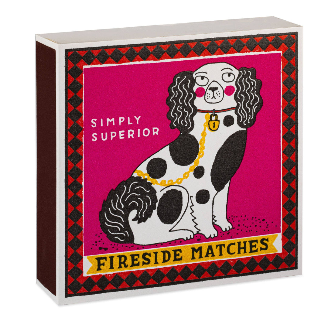 Staffordshire "Simply Superior" Matchbox