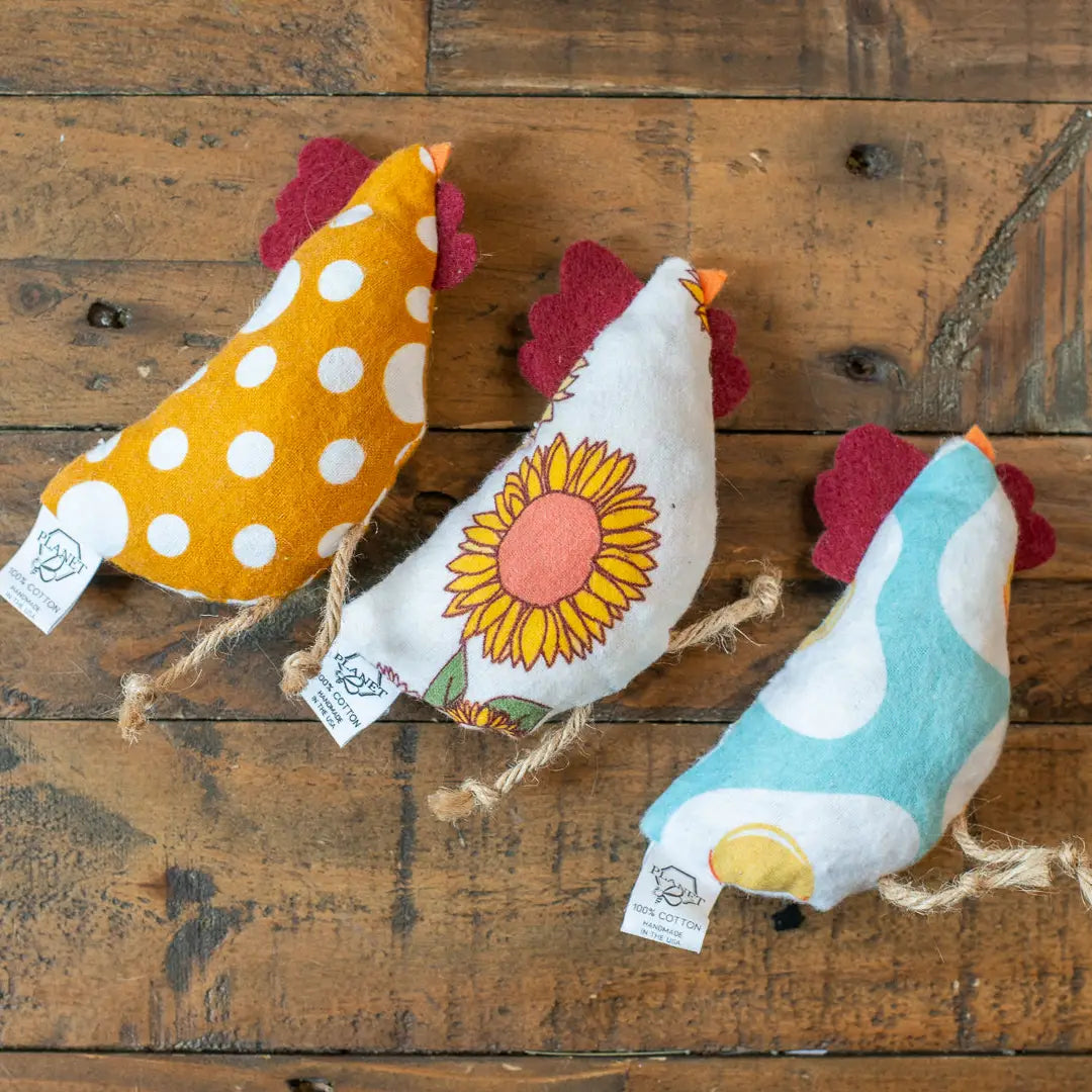 Planet B, Inc. Scrap Fabric Cat Toys