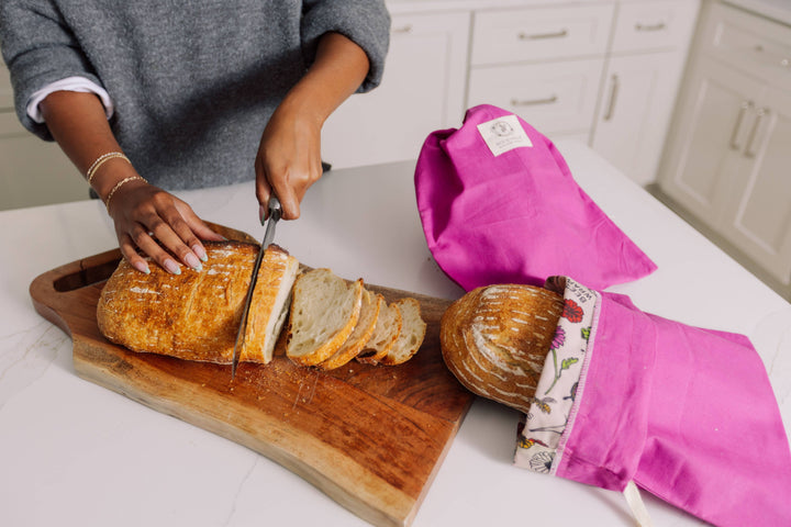 Bee's Wrap Artisan Bread Bag-Natural, Bakery Lane lined