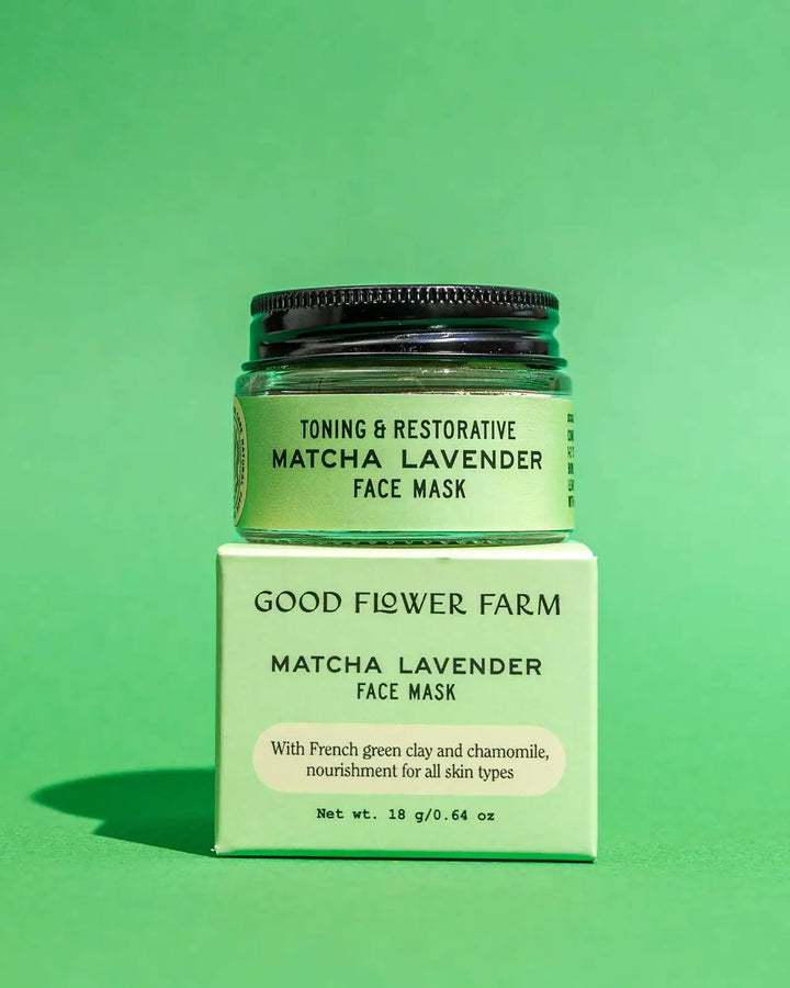 Matcha Lavender Botanical Face Mask