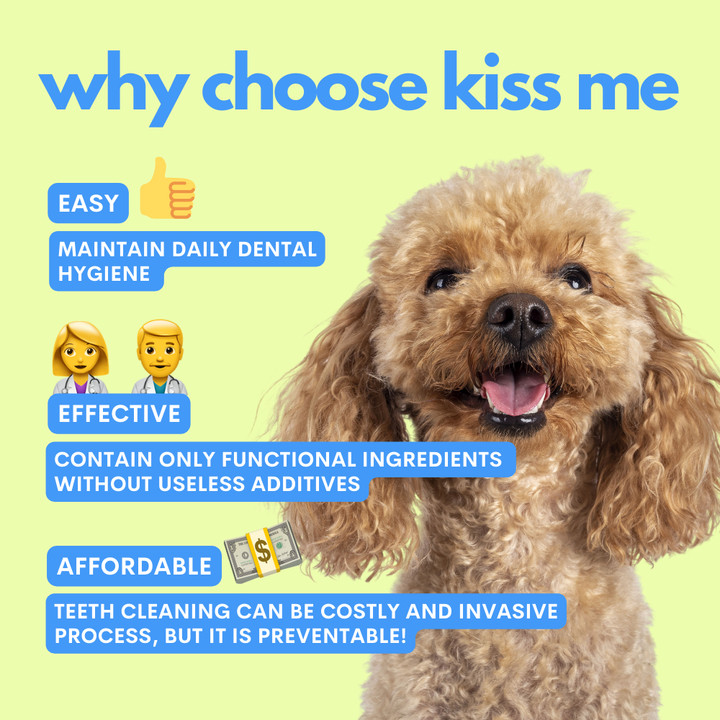 Kiss Me - Natural Dental Spray to Fight Halitosis for Dogs