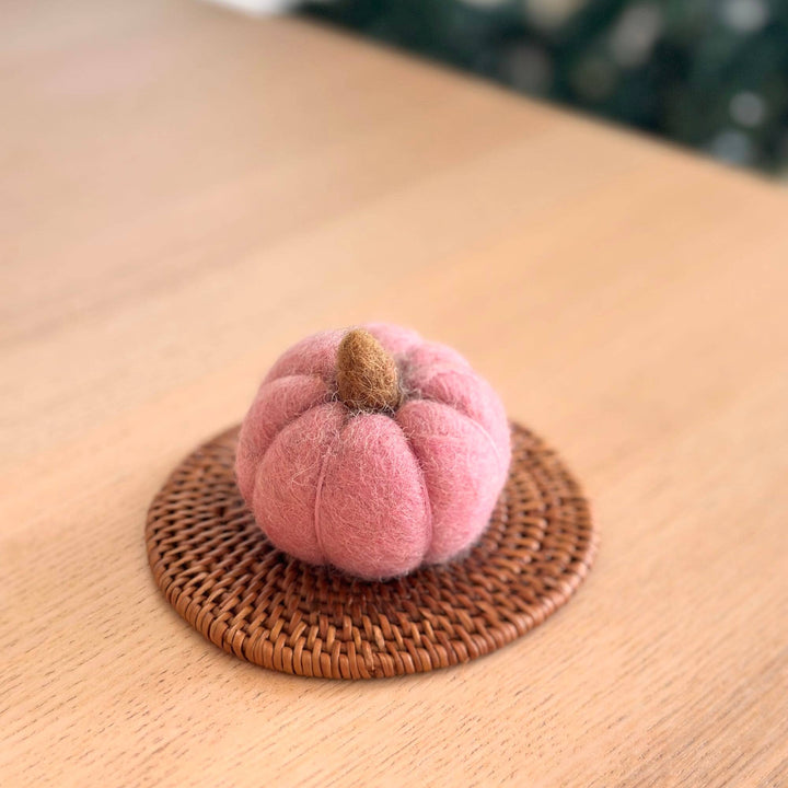 Felt Mini Pumpkin