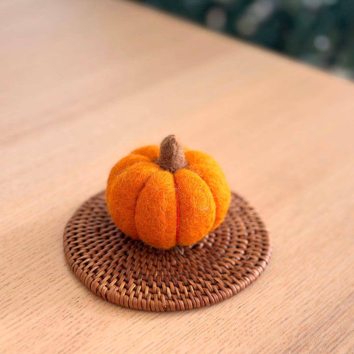 Felt Mini Pumpkin