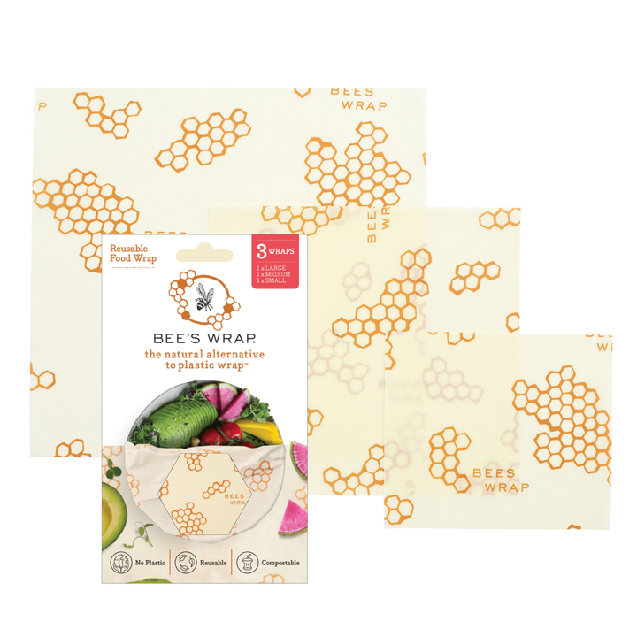 Bee's Wrap Assorted 3 Pack - Honeycomb