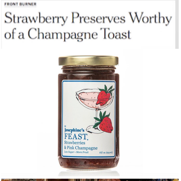 Award Winner - Strawberry & Pink Champagne Preserves