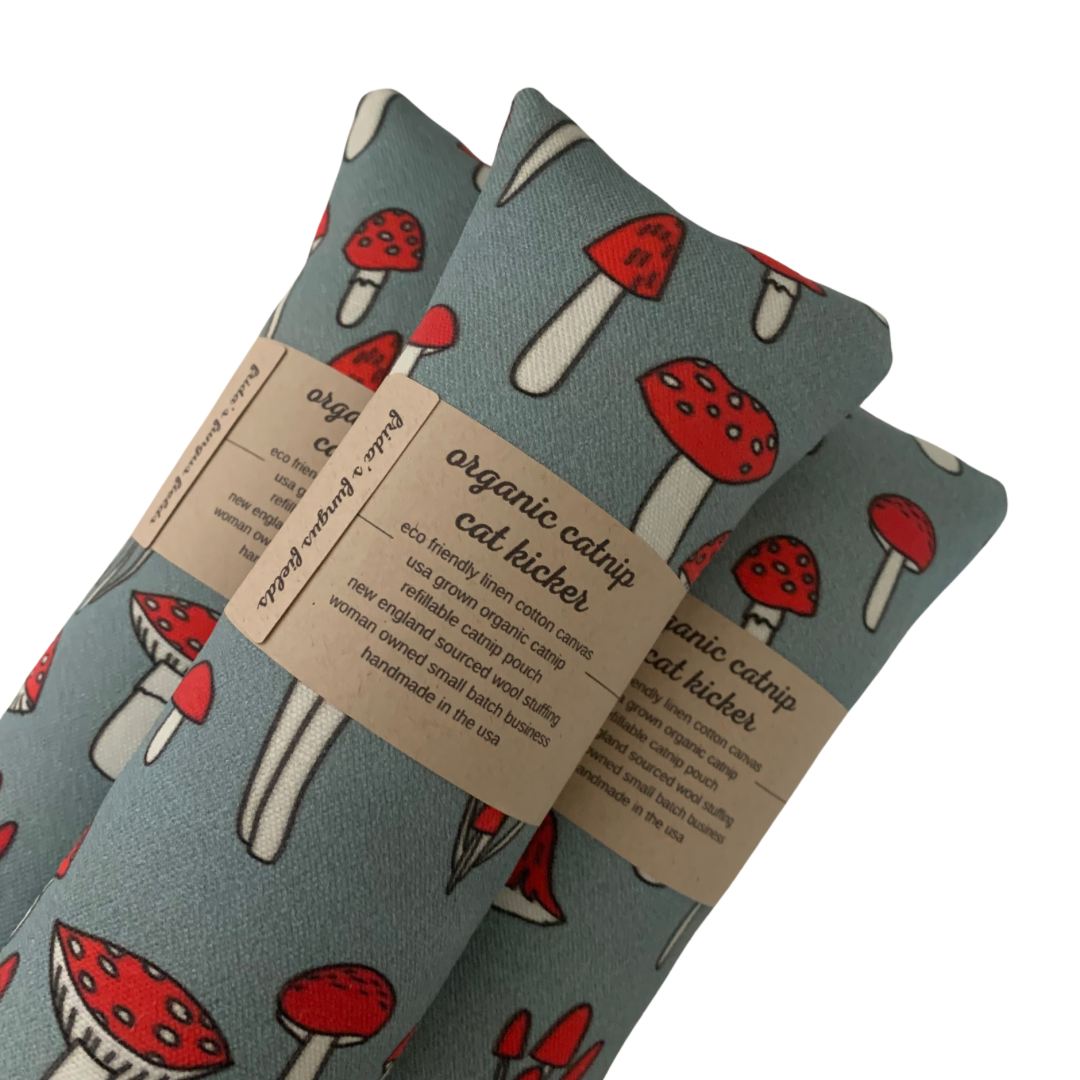 Frida’s Fungus Fields Organic Catnip Cat Kicker